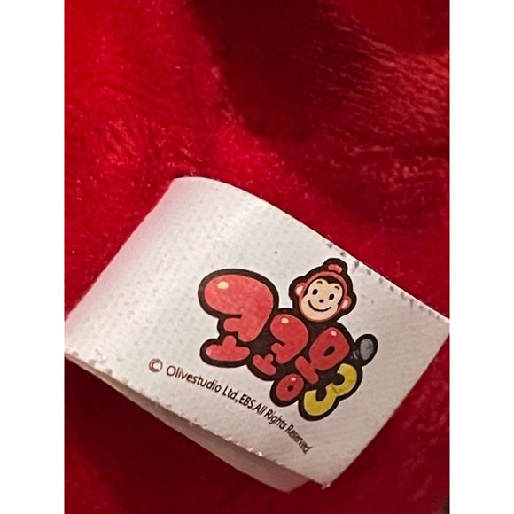 COCOMONG Robocong Toytron Plush 12" Stuffed Animal Korean Animation Red Monkey - Picture 6 of 6